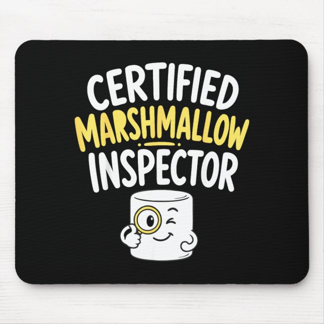 Mousepad amante de marshmallow  (Frente)