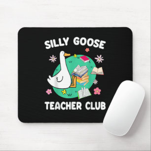 Mousepad Amante de os animais Engraçado Bobo Goose Teacher