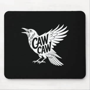 Mousepad Amante de Pássaros Corvo Gráciosos