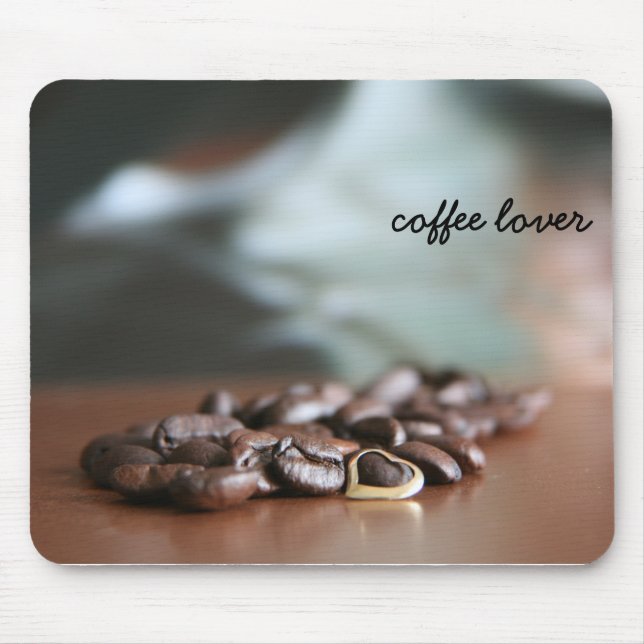 Mousepad Amante do café (Frente)