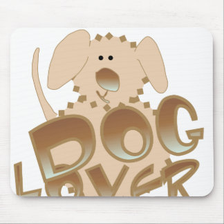 Mousepad Amante do cão de Brown