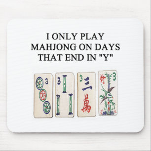 Mousepad amante do mahjong