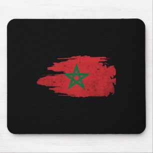 Mousepad Amante do Marrocos Bandeira Marroquina Futebol