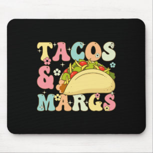 Mousepad Amante do Taco e Margaritas do Cinco De Mayo Groov