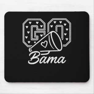 Mousepad Amante Vintage do Estado do Alabama Homens Mulhere