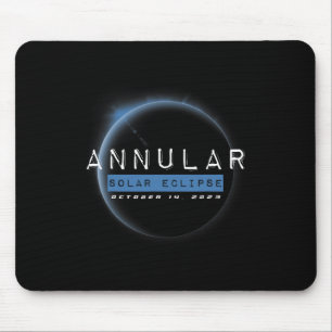 Mousepad Amantes da Astronomia de outubro do Eclipse Solar