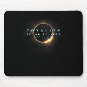 Mousepad Amantes da Astronomia! Total do Eclipse Solar 2024
