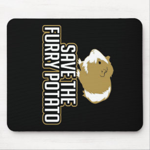 Mousepad Amantes engraçados de Porcos da Guiné  Poupança