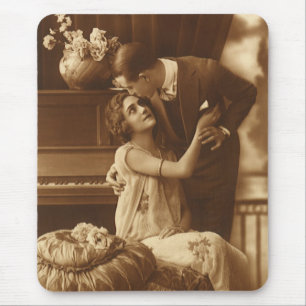 Mousepad Amantes Vintage, Amam Música Romântica