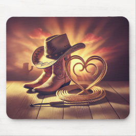 Mousepad Amar o Caminho do Cowboy