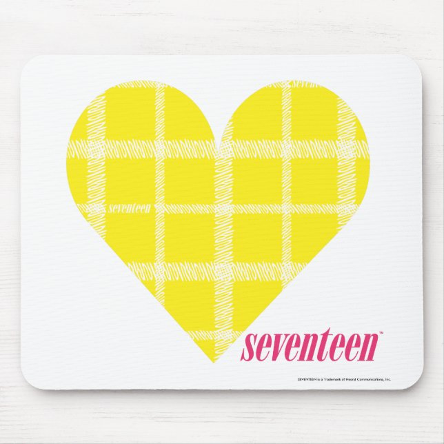 Mousepad Amarelo 2 da xadrez (Frente)