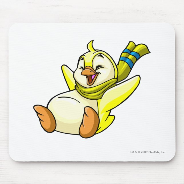 Mousepad Amarelo de Bruce (Frente)