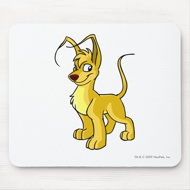 Mousepad Amarelo de Gelert (Frente)