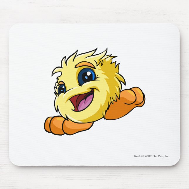 Mousepad Amarelo de JubJub (Frente)