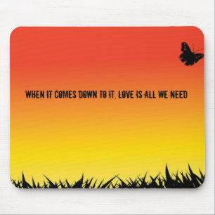 Mousepad amarelo do backround, quando lhe vier para baixo,