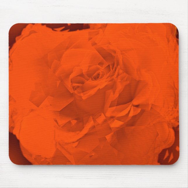 Mousepad Amarelo Laranja-quente-Rosa (Frente)