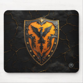 Mousepad Amber Phoenix Firebird Gaming