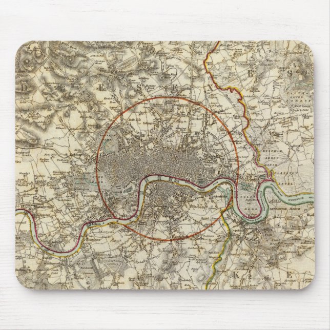 Mousepad Ambientes de Londres (Frente)