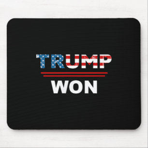 Mousepad (ambos os lados) Engraçado Trump ganhou Mães de li