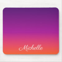 Ambre de gradiente roxo, rosa e laranja