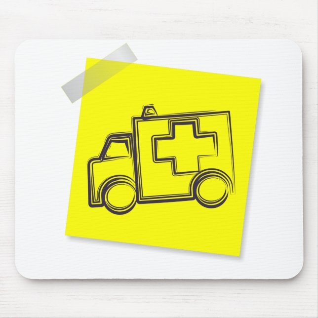 Mousepad Ambulância (Frente)