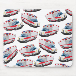 Mousepad Ambulância