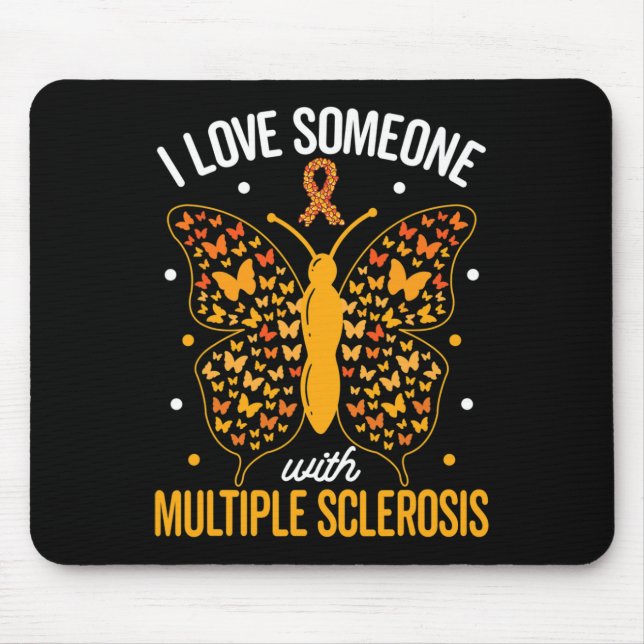 Mousepad Ame Alguém Com Esclerose Múltipla (Frente)