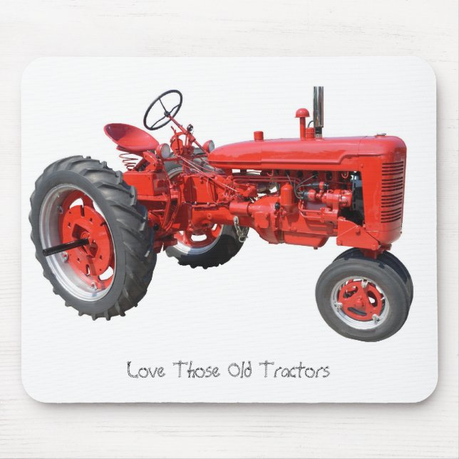 Mousepad Ame aqueles tratores velhos (Frente)