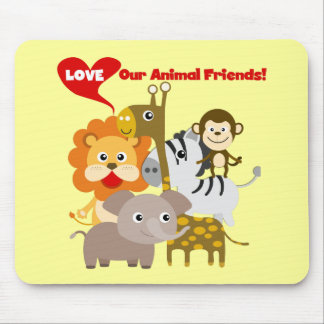Mousepad Ame nossos amigos animais