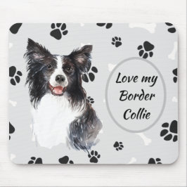Mousepad Ame O Meu Cachorro Collie