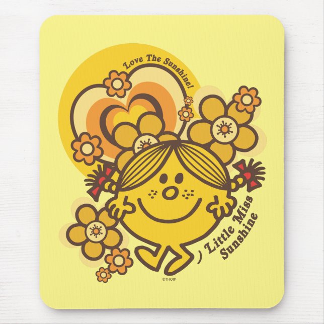 Mousepad Ame O Sol | Flores e cor (Frente)