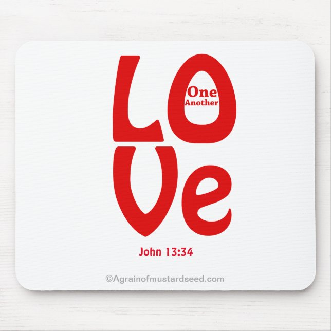 Mousepad AME outra citação de Bíblia (Frente)