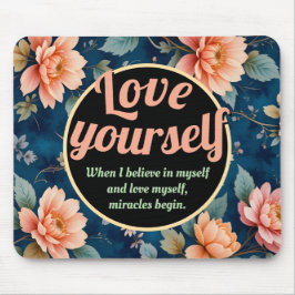 Mousepad Ame-Se - Vintage Floral Design