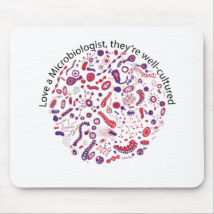 Mousepad Ame um microbiologista