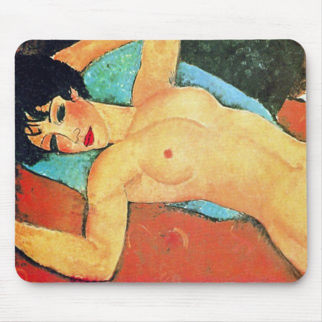 Mousepad Amedeo Modigliani - Mulher Reclinante (Frente)