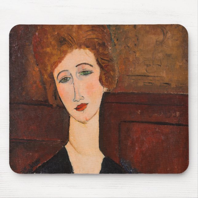 Mousepad Amedeo Modigliani - Retrato de uma Mulher (Frente)