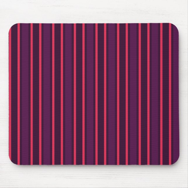 Mousepad Ameixas e faixas vermelhas de doces (Frente)
