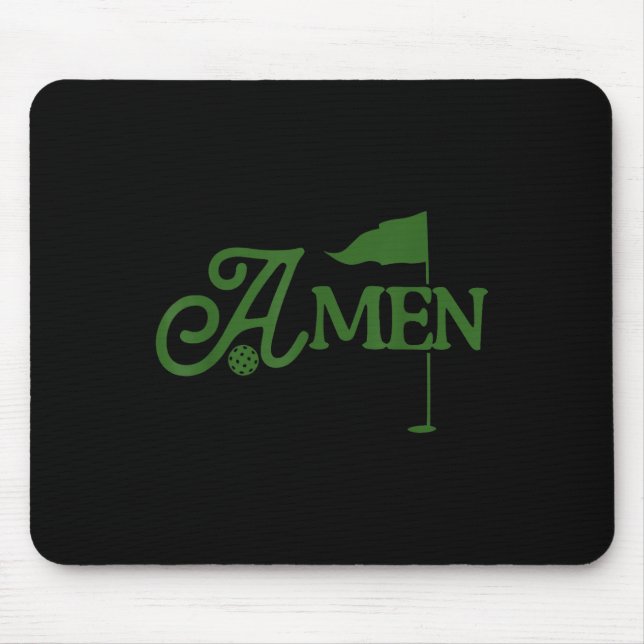 Mousepad Amen Master Golf Azalea Torneio Rosa Golfe (Frente)