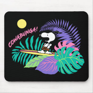Mousepad Amendoins   Cowabunga Snoopy