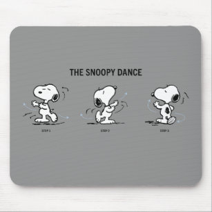 Mousepad Amendoins   Dança De Snoopy