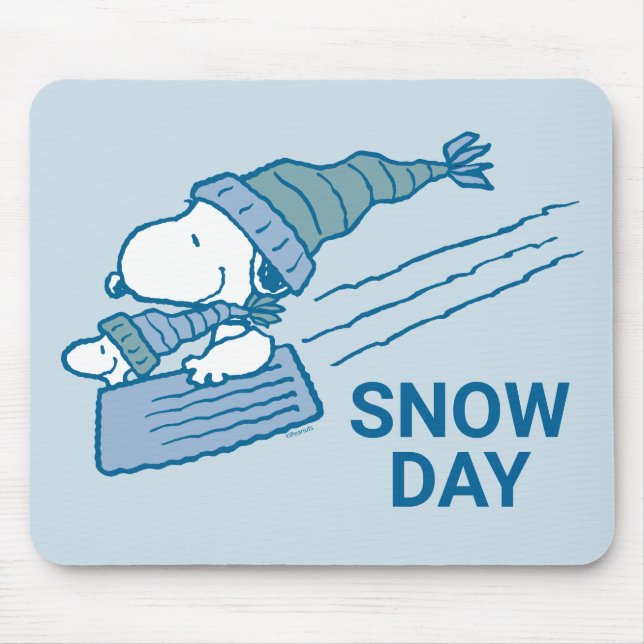 Mousepad Amendoins | Esnoopia e material de madeira (Frente)