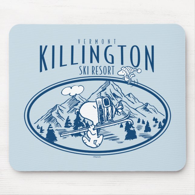 Mousepad Amendoins | Killington Ski Resort Vermont (Frente)