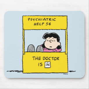 Mousepad Amendoins Lucy & the Doctor In
