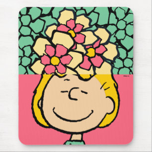 Mousepad Amendoins   Meia e meia flor de Sally