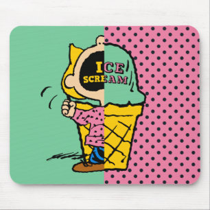 Mousepad Amendoins Meia e meia Sorvete Sally