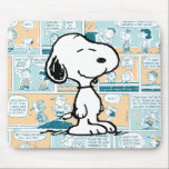 Mousepad Amendoins | Padrões de banda desenhada Snoopy<br><div class="desc">Snoopy é o amoroso bicho de estimação de Charlie Brown na tira cômica Peanuts de Charles M. Schulz. Veja este design de amendoins bonitinho com Snoopy em um padrão de banda desenhada.</div>