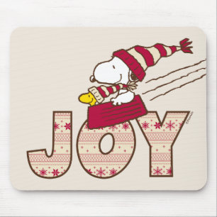 Mousepad Amendoins Passeio De Snoopy & Woodstock Joy