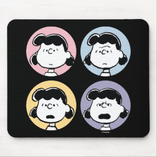 Mousepad Amendoins Rostos da Lucy