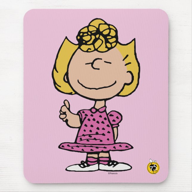 Mousepad Amendoins | Sally Super Smile (Frente)