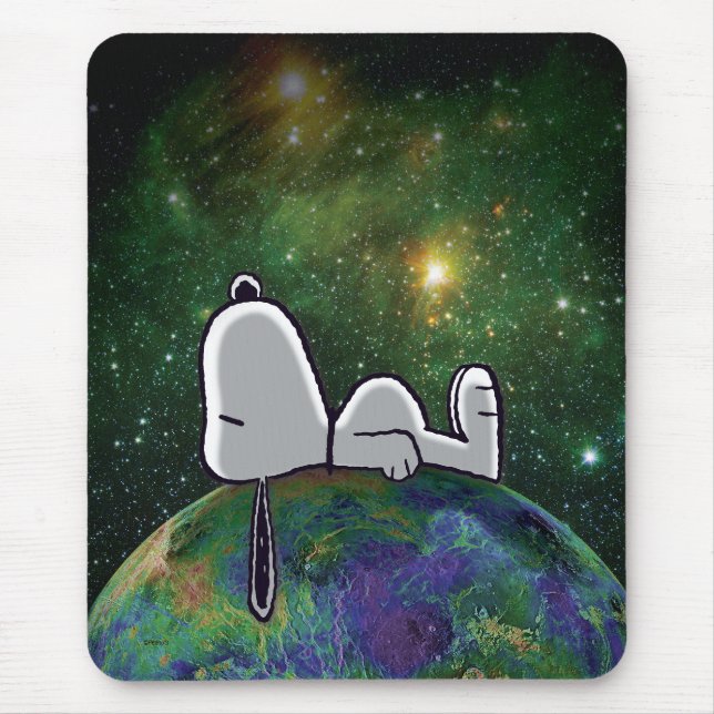 Mousepad Amendoins | Snoopy Spacout (Frente)